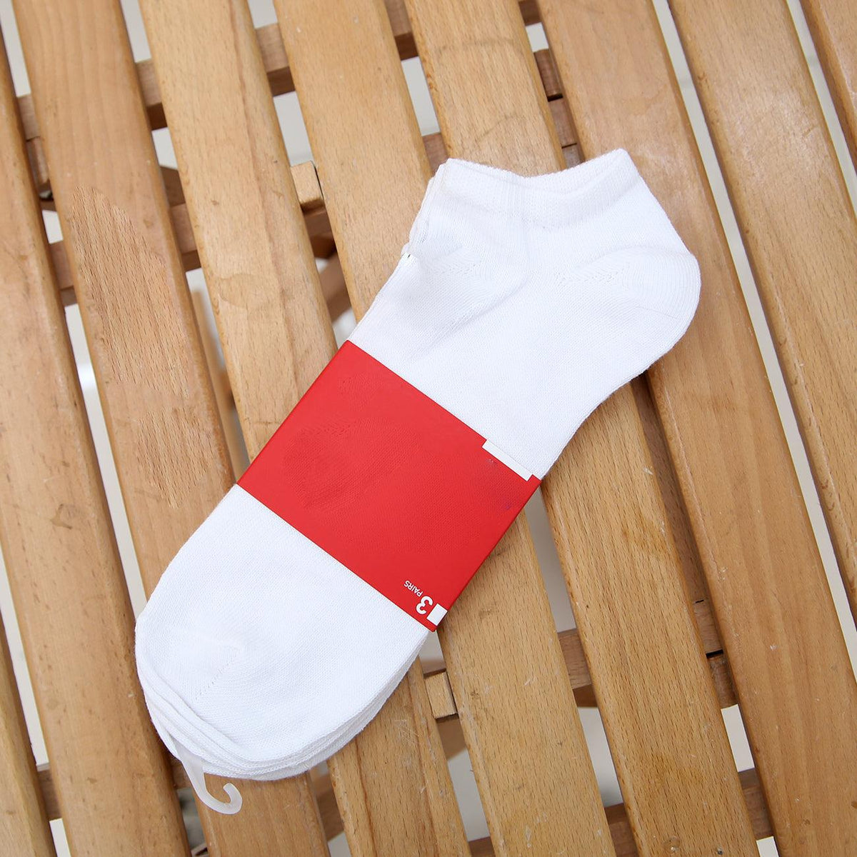 Premium Quality Pack Of 3 Soft Cotton Ankle Socks (SO-120260) - Brands River