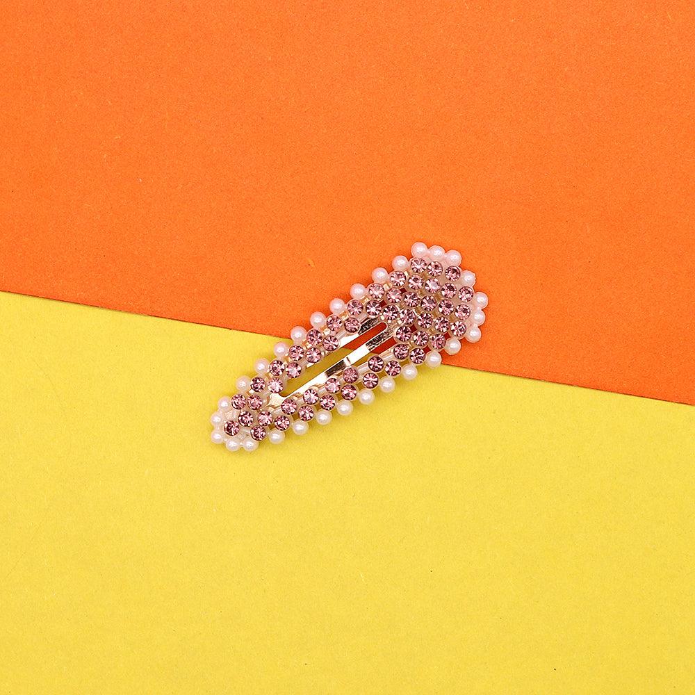 Shiny diamante Decorated Hair Pins - Brands River
