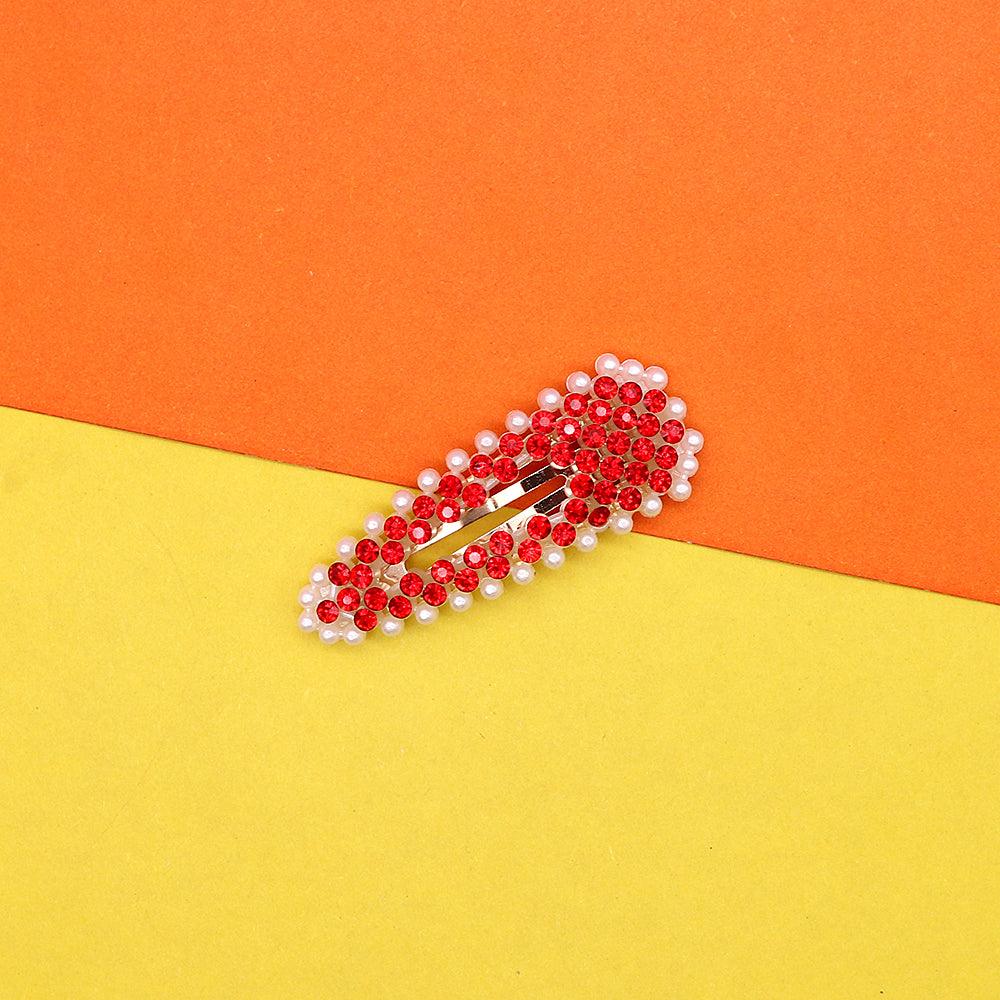 Shiny diamante Decorated Hair Pins - Brands River