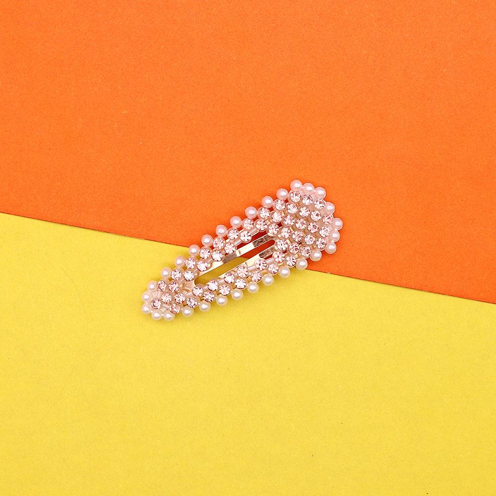 Shiny diamante Decorated Hair Pins - Brands River