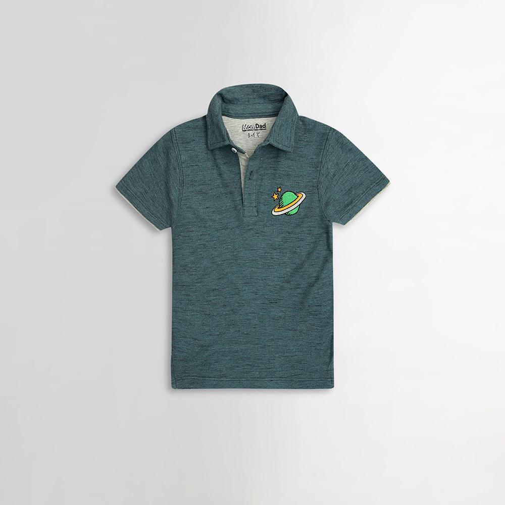 Boys Premium Quality Embroidered Soft Cotton Polo Shirt - Brands River