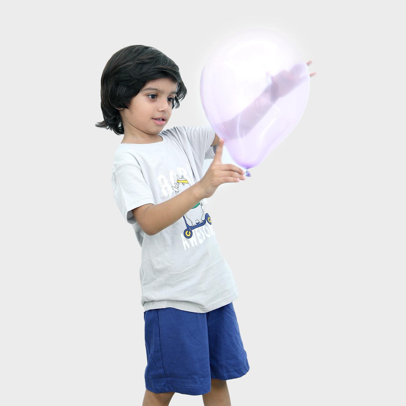 Boys Soft Cotton Printed Suit 9 MONTH - 5 YRS (MI-11693) - Brands River