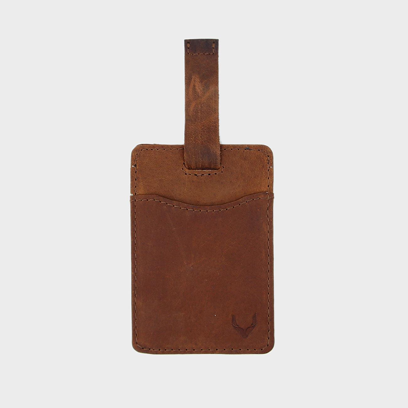 Handmade Pull-Tab Men's Genuine Leather Card Holder (PE-120263) - Brands River