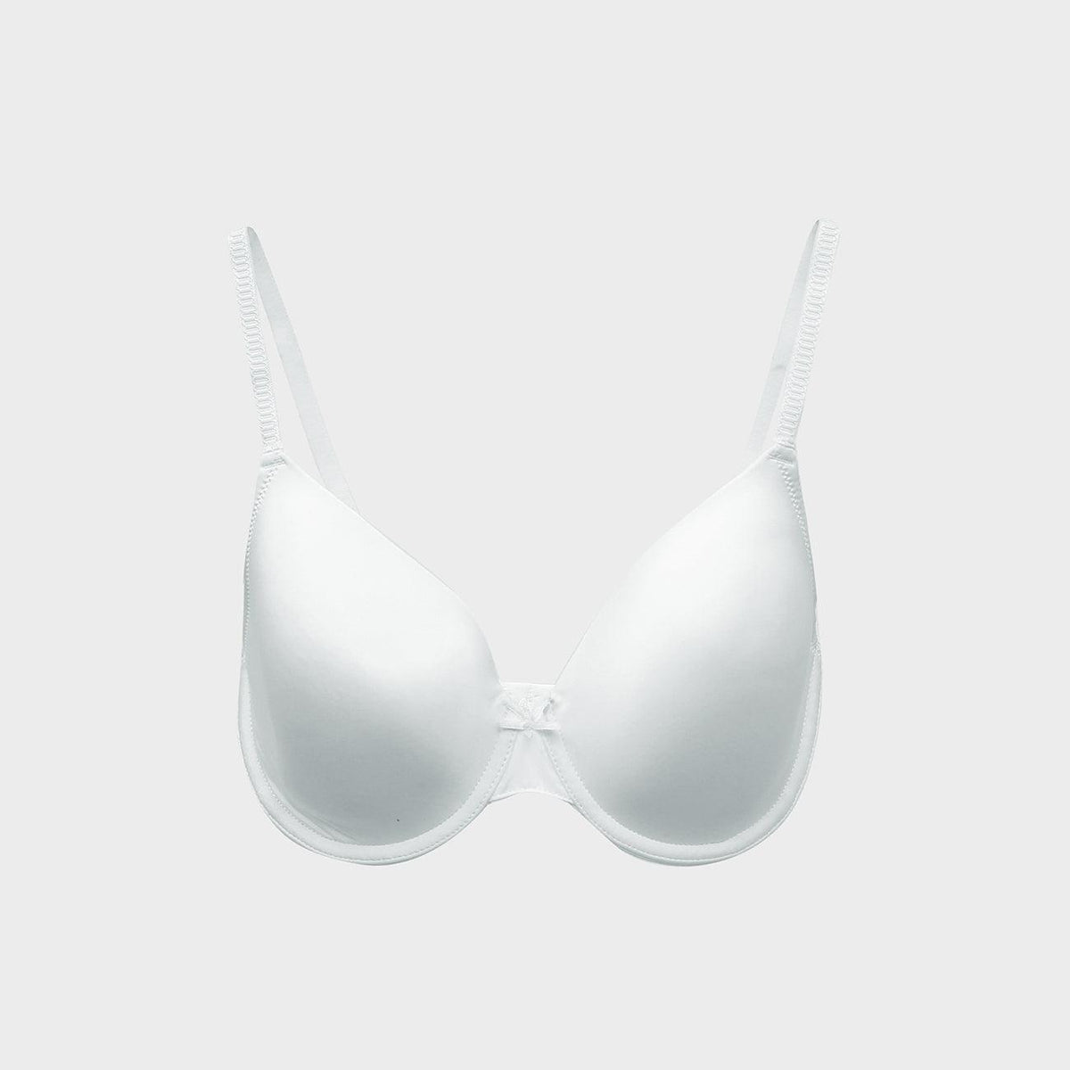 Women Eye Closure with Hook White wired Padded Bra (BR-11814) - Brands River