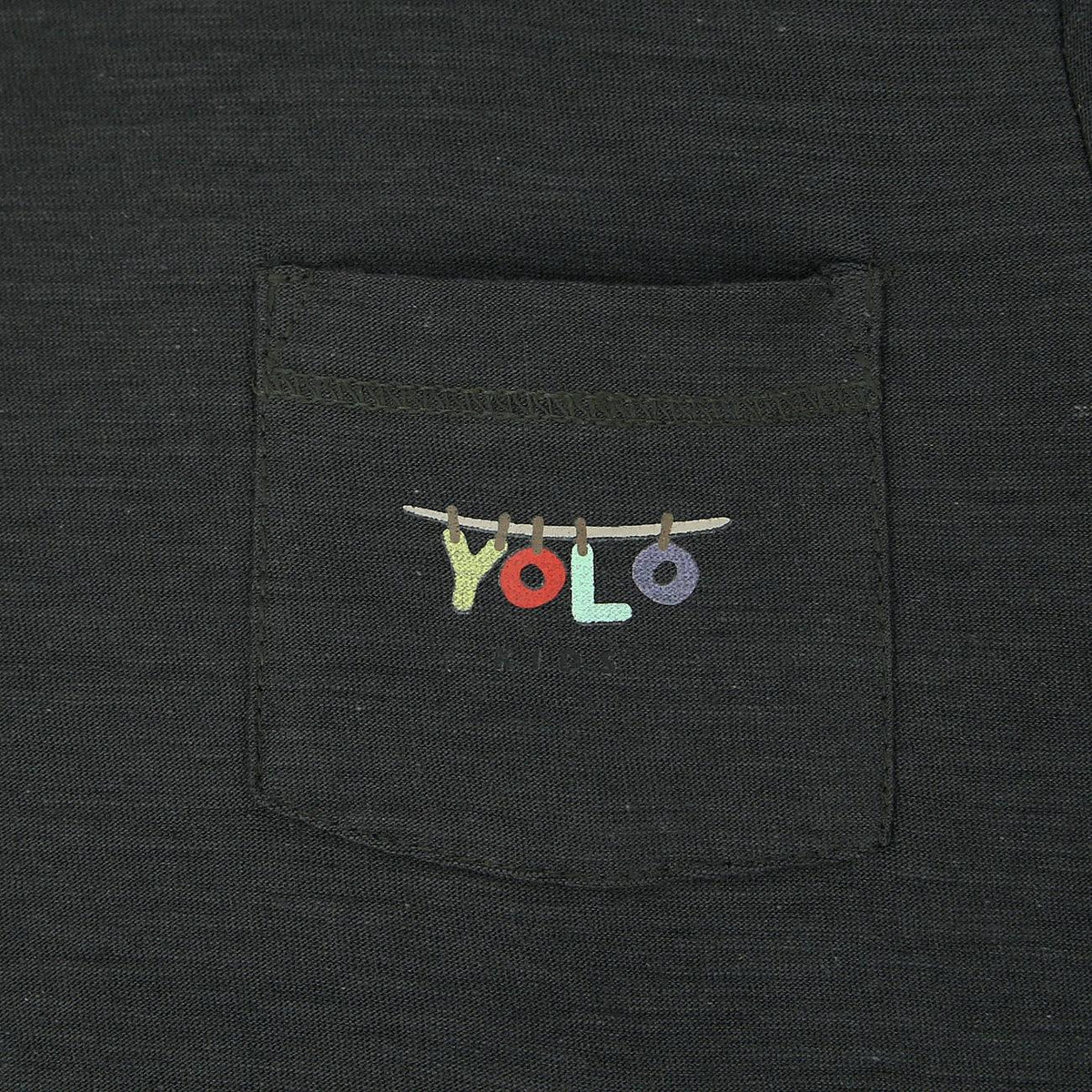 Charcoal Premium Quality Slub Jersey Soft Cotton T-Shirt For Boys (YO-11182) - Brands River